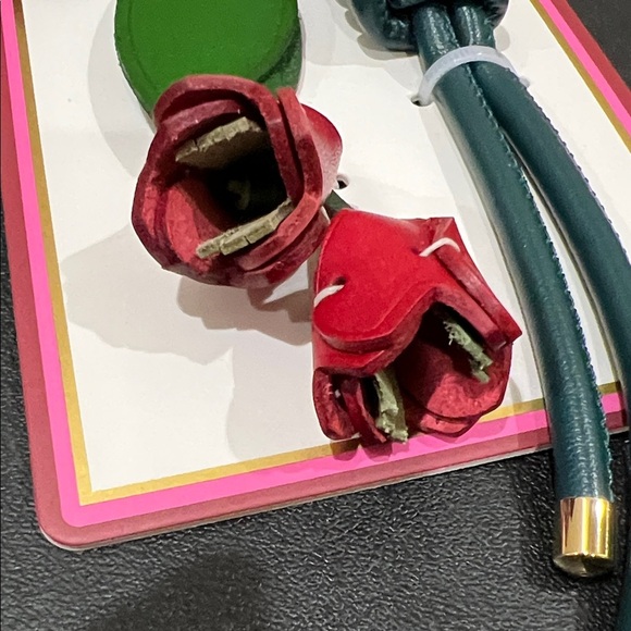 Piper K | Whimsical Heart & Rose Bag Charm - Picture 4 of 10